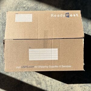 A Ten Pound Box Of New And Gently Worn Women’s Jeans- Various Sizes